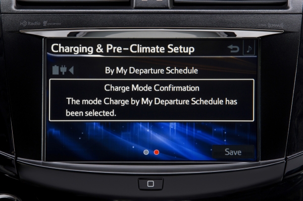 Toyota RAV4 EV 2012 - komputer pokładowy