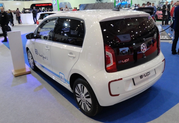 Volkswagen e-up! na wystawie Poznań Motor Show 2015