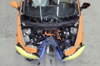 Test zderzeniowy Volvo C30 BEV