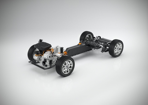 Volvo Compact Modular Architecture (CMA) - wersja PHEV T5 Twin Engine