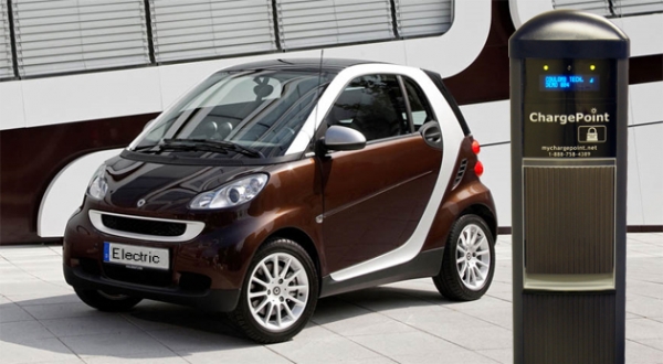 smart ed i stacja ChargePoint Coulomb Technologies [2]
