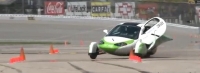 Aptera 2e podczas testów Progressive Automotive X PRIZE