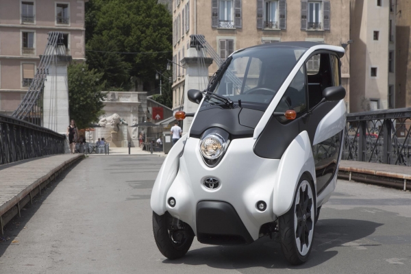 Toyota i-Road dla wypożyczalni Citélib by Ha:mo w Grenoble