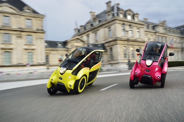 Toyota i-Road dla wypożyczalni Citélib by Ha:mo w Grenoble