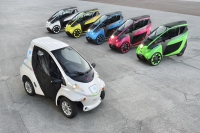 Toyota COMS i Toyota i-Road dla wypożyczalni Citélib by Ha:mo w Grenoble