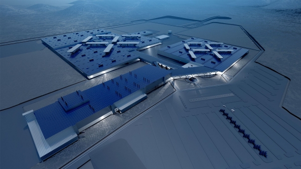 Planowany zakład produkcyjny Faraday Future w Nevadzie