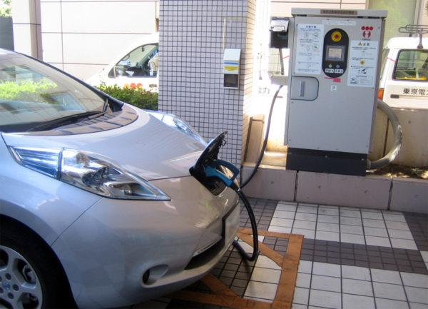 Złącze CHAdeMO firmy Sumitomo Electric Industries