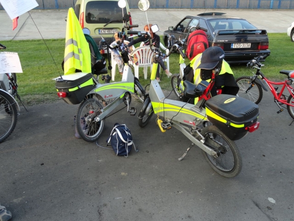 Zlot EV Żyrardów 2011 - rowery Ergodrive