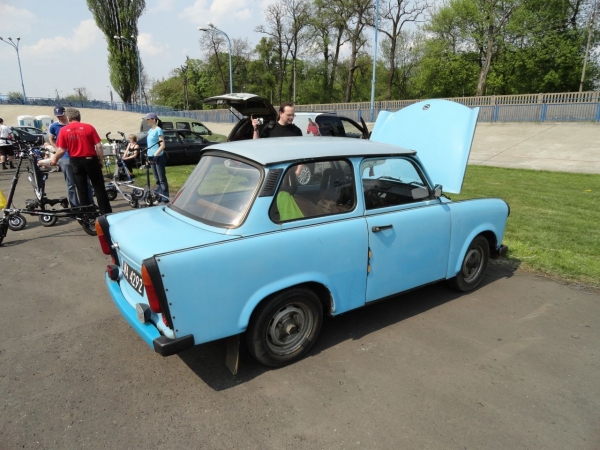 Zlot EV Żyrardów 2011 - elektryczny Trabant