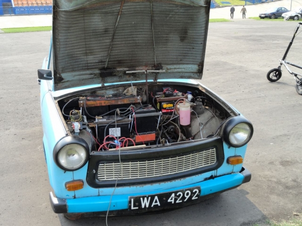 Zlot EV Żyrardów 2011 - elektryczny Trabant
