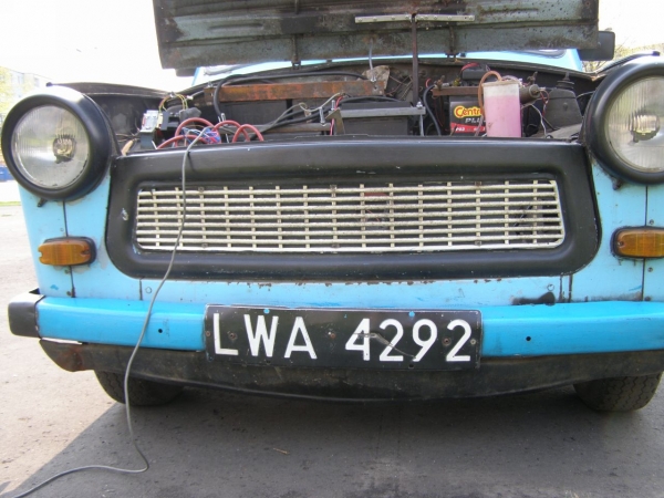Zlot EV Żyrardów 2011 - elektryczny Trabant