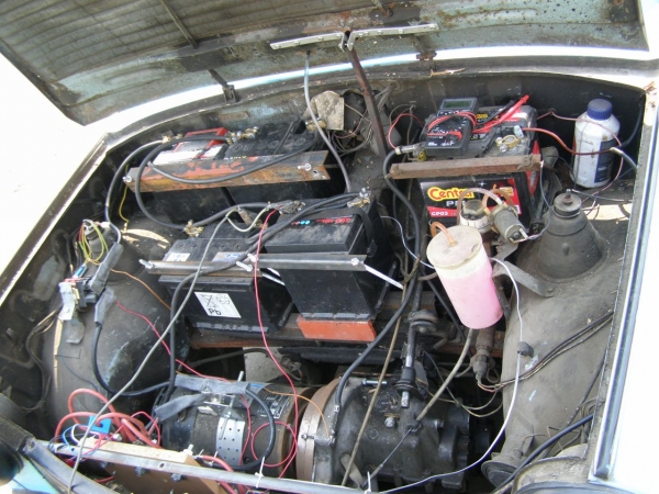 Zlot EV Żyrardów 2011 - elektryczny Trabant