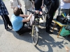 Zlot EV Żyrardów 2011 - elektryczny jednoślad zbudowany przez firmę Velokraft