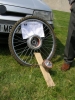 Zlot EV Żyrardów 2011 - silnik w kole