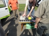 Zlot EV Żyrardów 2011 - prototypy elementów napędów firmy Extreme BLDC