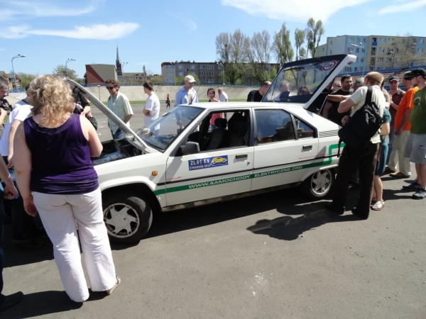 Zlot EV Żyrardów 2012 - Citroën BX EV