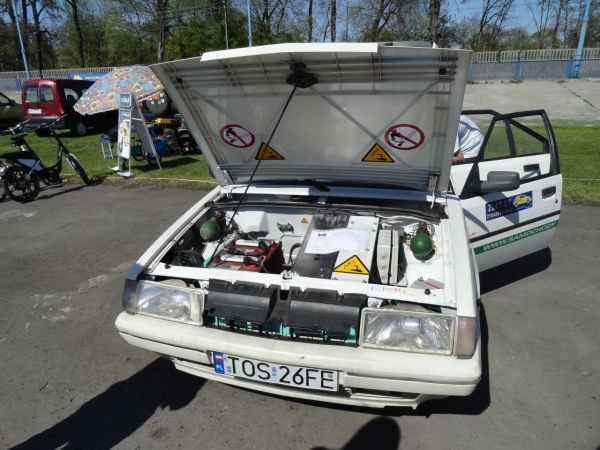 Zlot EV Żyrardów 2012 - Citroën BX EV