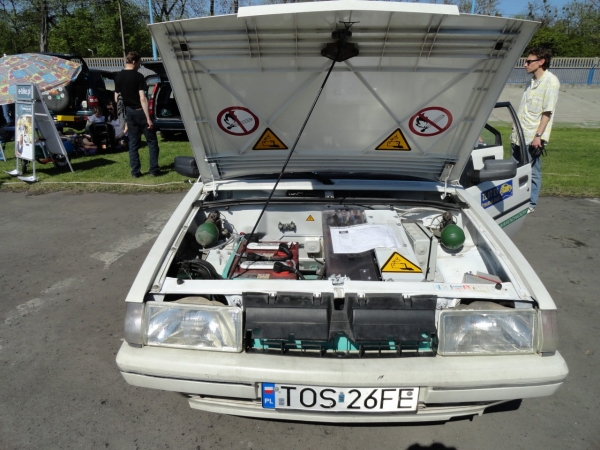 Zlot EV Żyrardów 2012 - Citroën BX EV