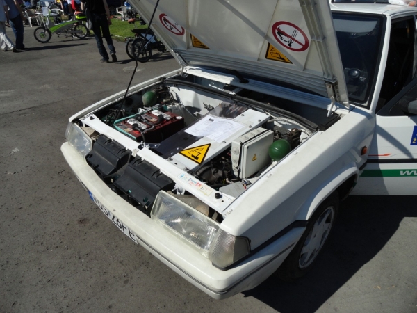 Zlot EV Żyrardów 2012 - Citroën BX EV
