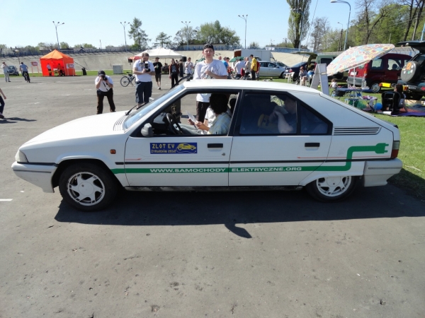 Zlot EV Żyrardów 2012 - Citroën BX EV