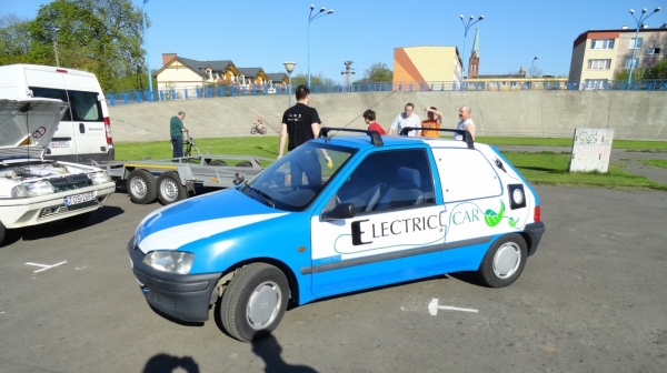 Zlot EV Żyrardów 2012 - Peugeot 106 Electrique