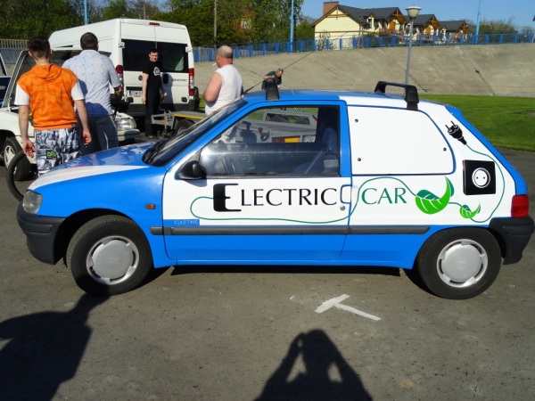 Zlot EV Żyrardów 2012 - Peugeot 106 Electrique