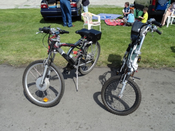 Zlot EV Żyrardów 2012 - rowery i lekkie pojazdy elektryczne