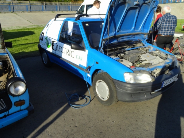 Zlot EV Żyrardów 2012 - Peugeot 106 Electrique