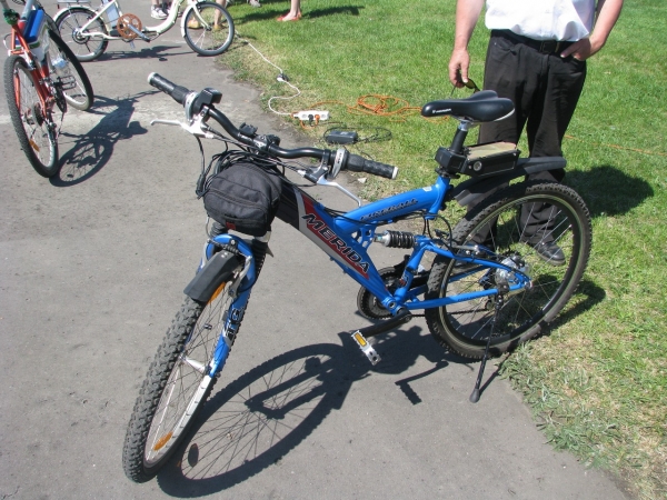 Zlot EV Żyrardów 2012 - rower elektryczny